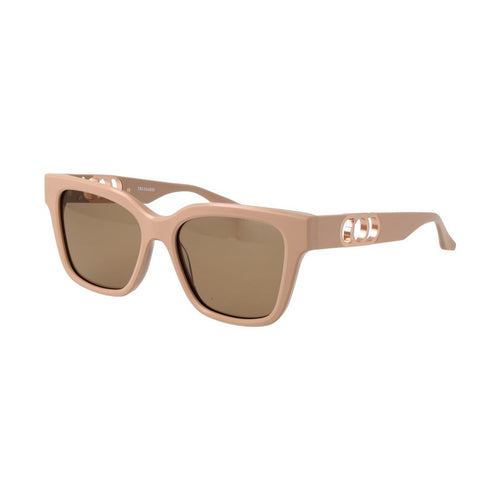 Trussardi Beige Acetate Sunglasses