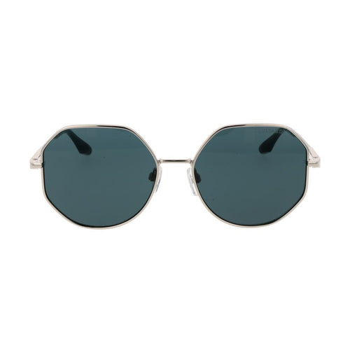 Trussardi Silver Metal Sunglasses