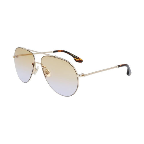 Victoria Beckham Gold Metal Sunglasses