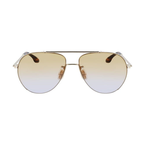 Victoria Beckham Gold Metal Sunglasses