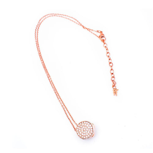 Folli Follie Pink Metal Necklace
