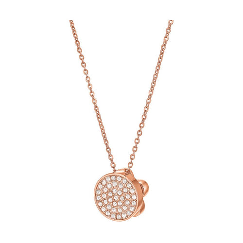 Folli Follie Pink Metal Necklace