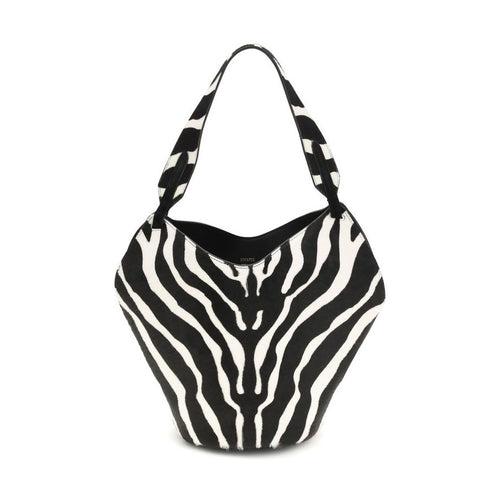 Khaite Multicolor Calf Leather Bos Taurus Shoulder Bag