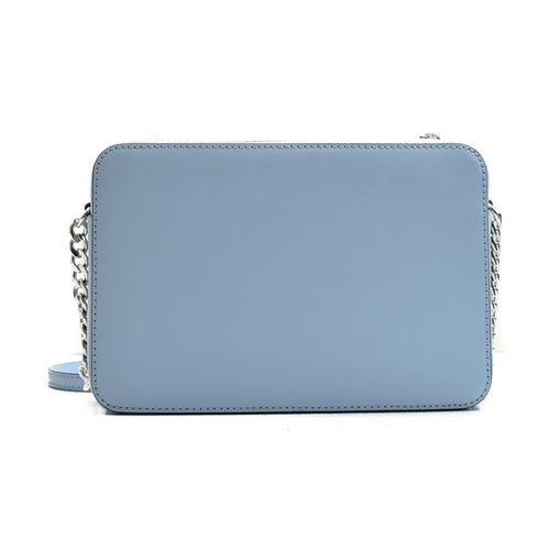Michael Kors Blue Leather Crossbody Bag