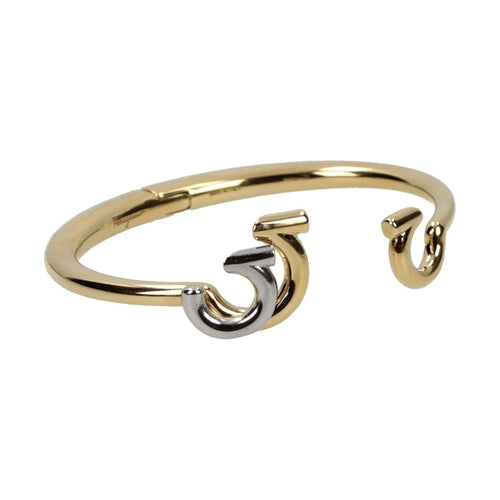 Salvatore Ferragamo Gold Brass Bracelet