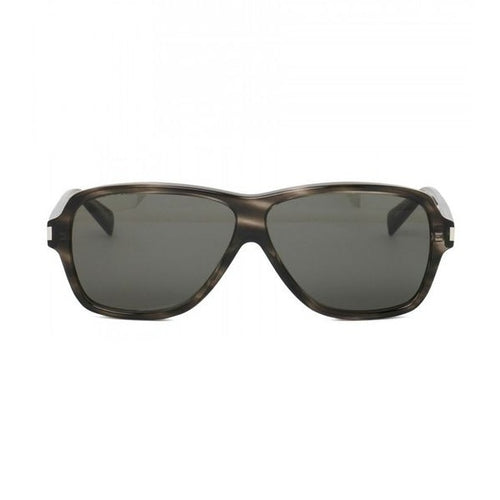 Saint Laurent Gray Acetate Sunglasses
