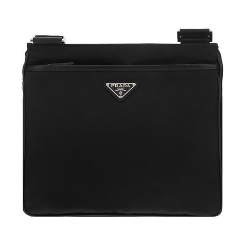 Prada Black Nylon Shoulder Bag