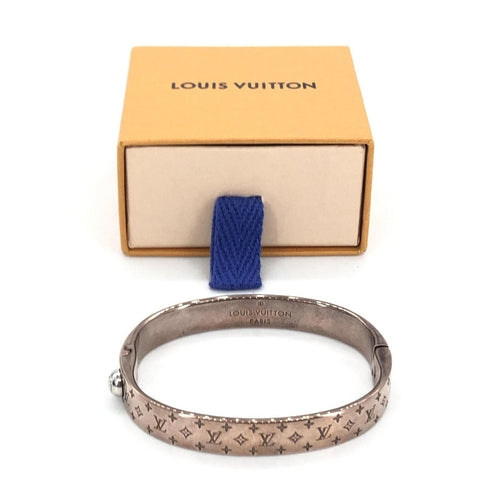 Louis Vuitton Nanogram Cuff Bangle/Plated