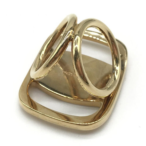 Salvatore Ferragamo PLEATS PLEASE Designer Scarf Ring