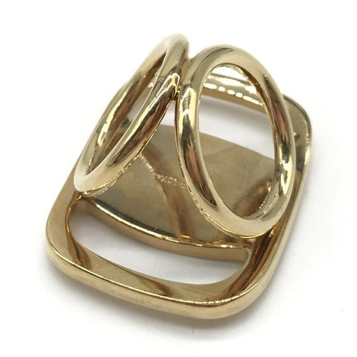 Salvatore Ferragamo PLEATS PLEASE Designer Scarf Ring