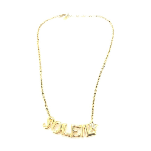 Saint Laurent Soleil Designer Statement Necklace
