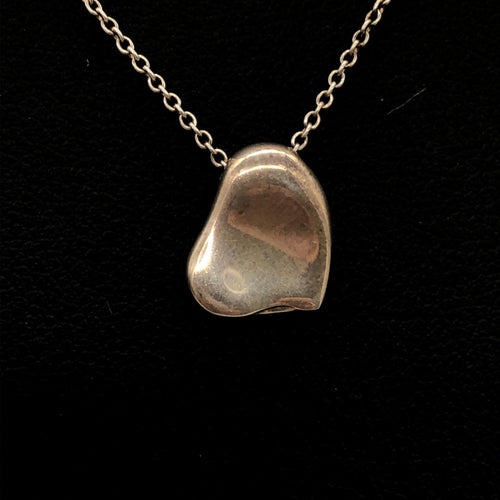 Tiffany & Co. Tiffany Full Heart Necklace, Silver 925