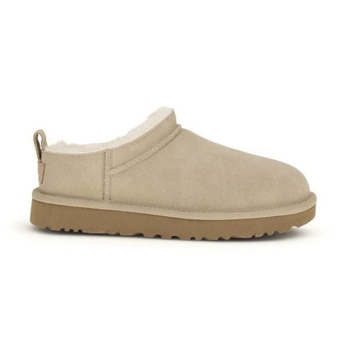 UGG Beige Calf Leather Bos Taurus Ankle Boots