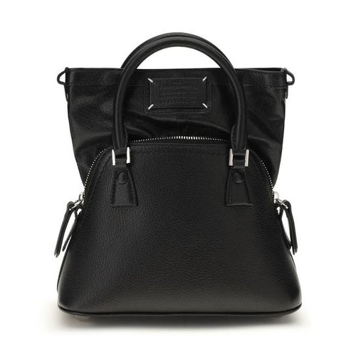 Maison Margiela Black Goatskin Handbag