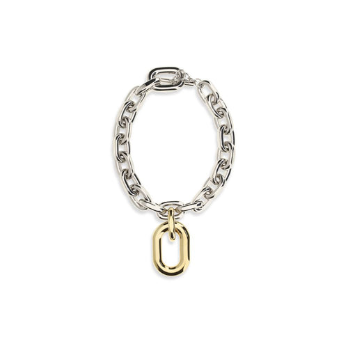 Rabanne Silver Metal Necklace