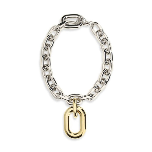 Rabanne Silver Metal Necklace
