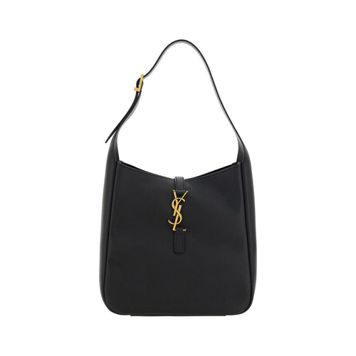 Saint Laurent Black Calf Leather Bos Taurus Shoulder Bag