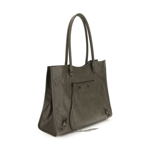 Balenciaga Bicolor Lamb Ovis Aries Aries Shoulder Bag