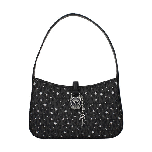 Michael Kors Black Fabric Handbag