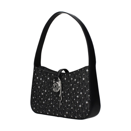 Michael Kors Black Fabric Handbag