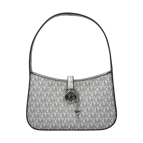 Michael Kors Gray Fabric Handbag
