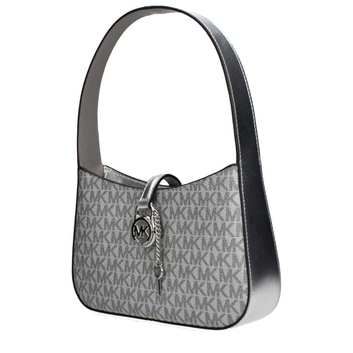 Michael Kors Gray Fabric Handbag