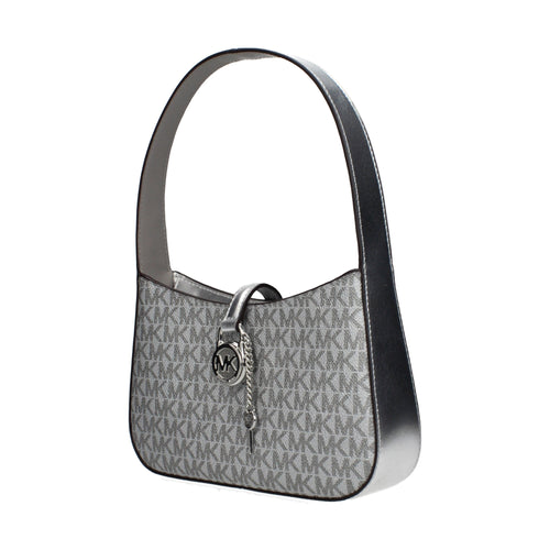 Michael Kors Gray Fabric Handbag