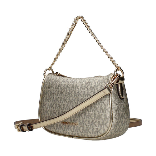 Michael Kors Gold Fabric Handbag