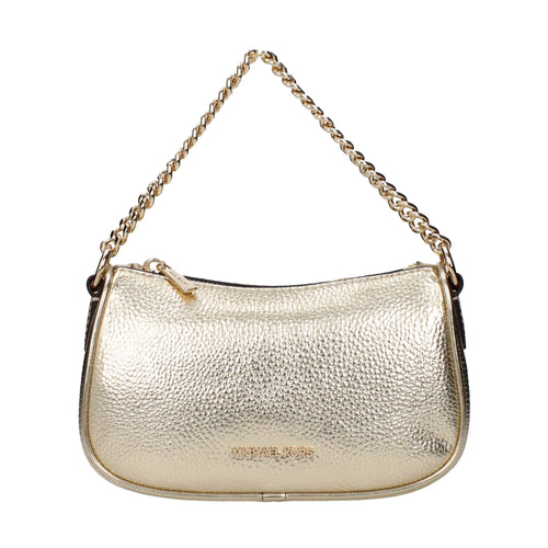 Michael Kors Gold Leather Handbag