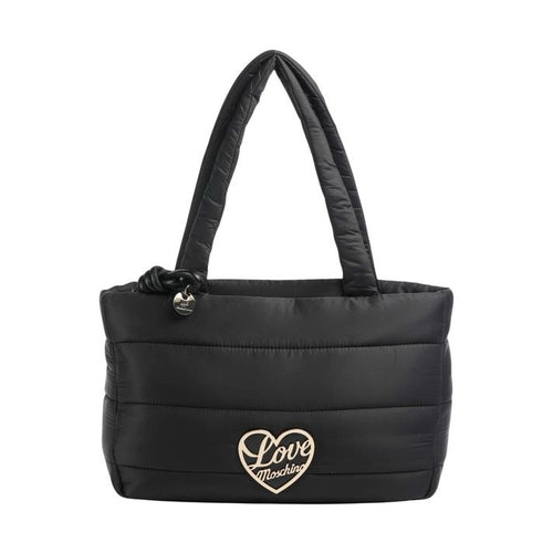 Love Moschino Black Nylon Handbag