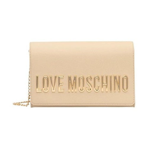 Love Moschino Beige Polyethylene Handbag