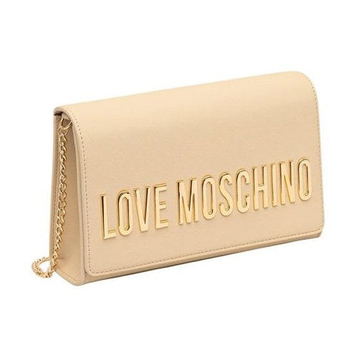 Love Moschino Beige Polyethylene Handbag