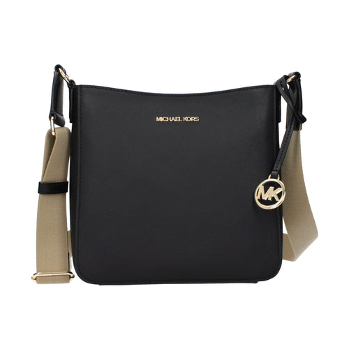 Michael Kors Black Leather Crossbody Bag