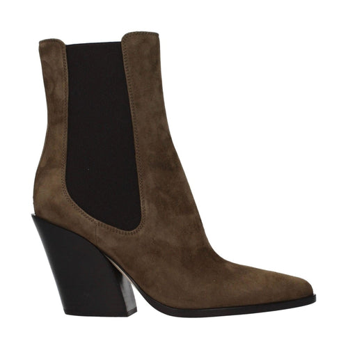 Jimmy Choo Brown Leather Ankle Boots
