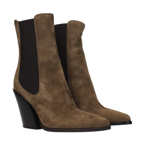 Jimmy Choo Brown Leather Ankle Boots