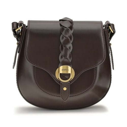 Isabel Marant Brown Calf Leather Bos Taurus Shoulder Bag