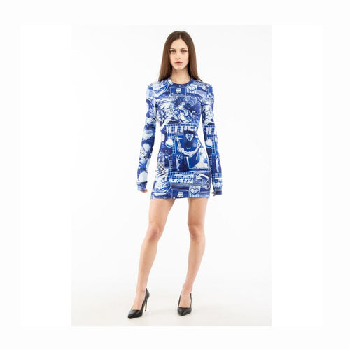 Moschino Multicolor Cotton Casual Dress