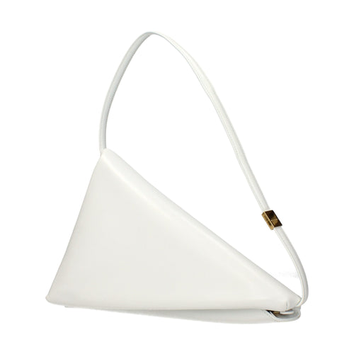 Marni White Leather Shoulder Bag