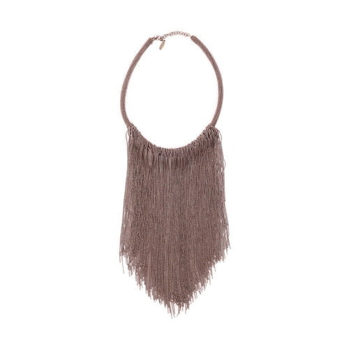 Brunello Cucinelli Copper Brass Necklace
