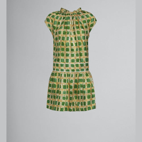 Marni Green Fibres Casual Dress