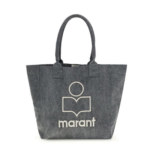 Isabel Marant Gray Cotton Shoulder Bag