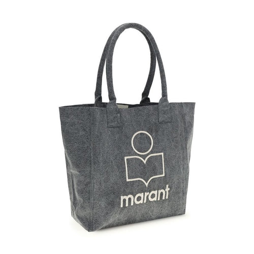 Isabel Marant Gray Cotton Shoulder Bag