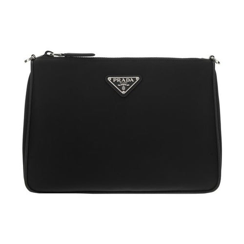 Prada Black Recycled Polyamide Shoulder Bag
