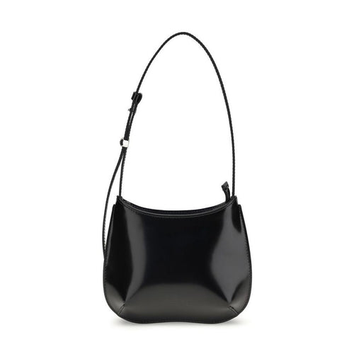 Jacquemus Black Calf Leather Bos Taurus Shoulder Bag