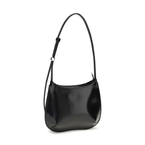 Jacquemus Black Calf Leather Bos Taurus Shoulder Bag
