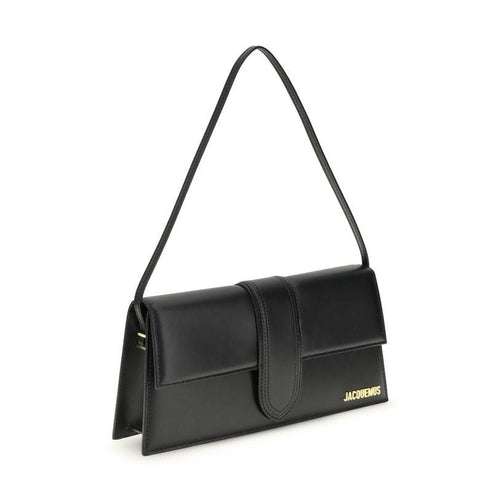 Jacquemus Black Calf Leather Bos Taurus Shoulder Bag