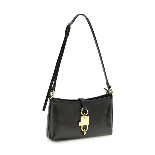 Dolce & Gabbana Black Calf Leather Bos Taurus Shoulder Bag