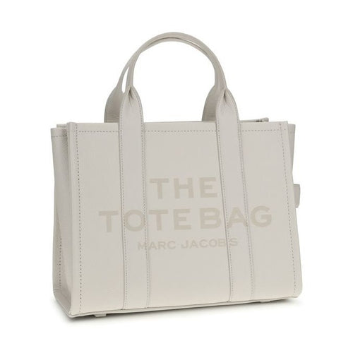 Marc Jacobs White Calf Leather Bos Taurus Handbag