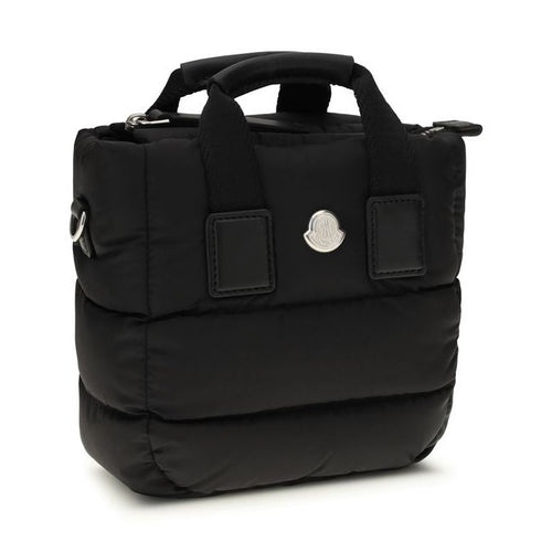 Moncler Black Goose Down Handbag