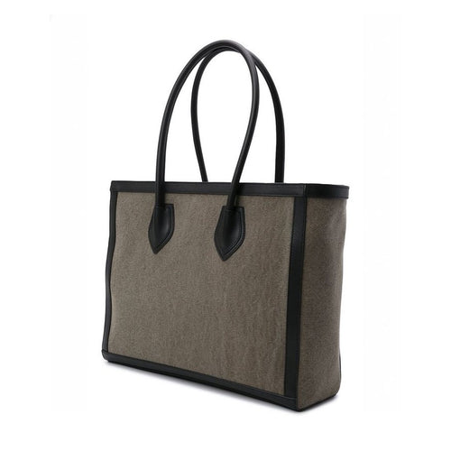 Balmain Bicolor Cotton Tote Bag